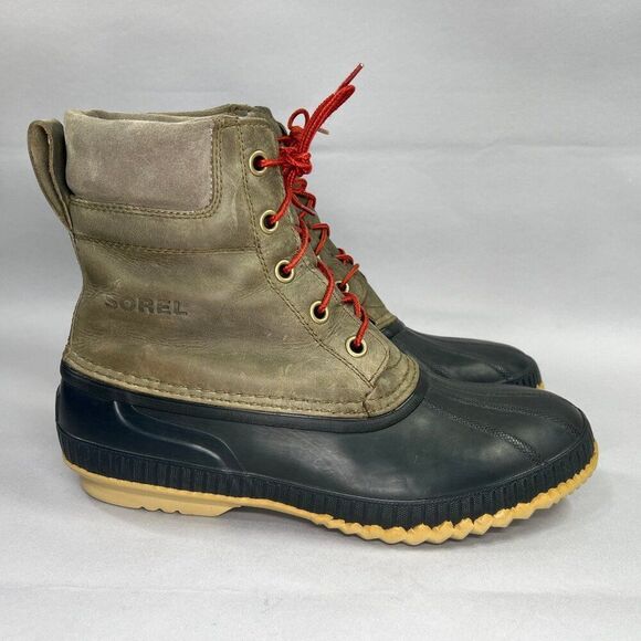 Sorel Cheyanne Boots Men's Size 13 Waterproof Rubber Insulated Winter Duck - Picture 1 of 12
